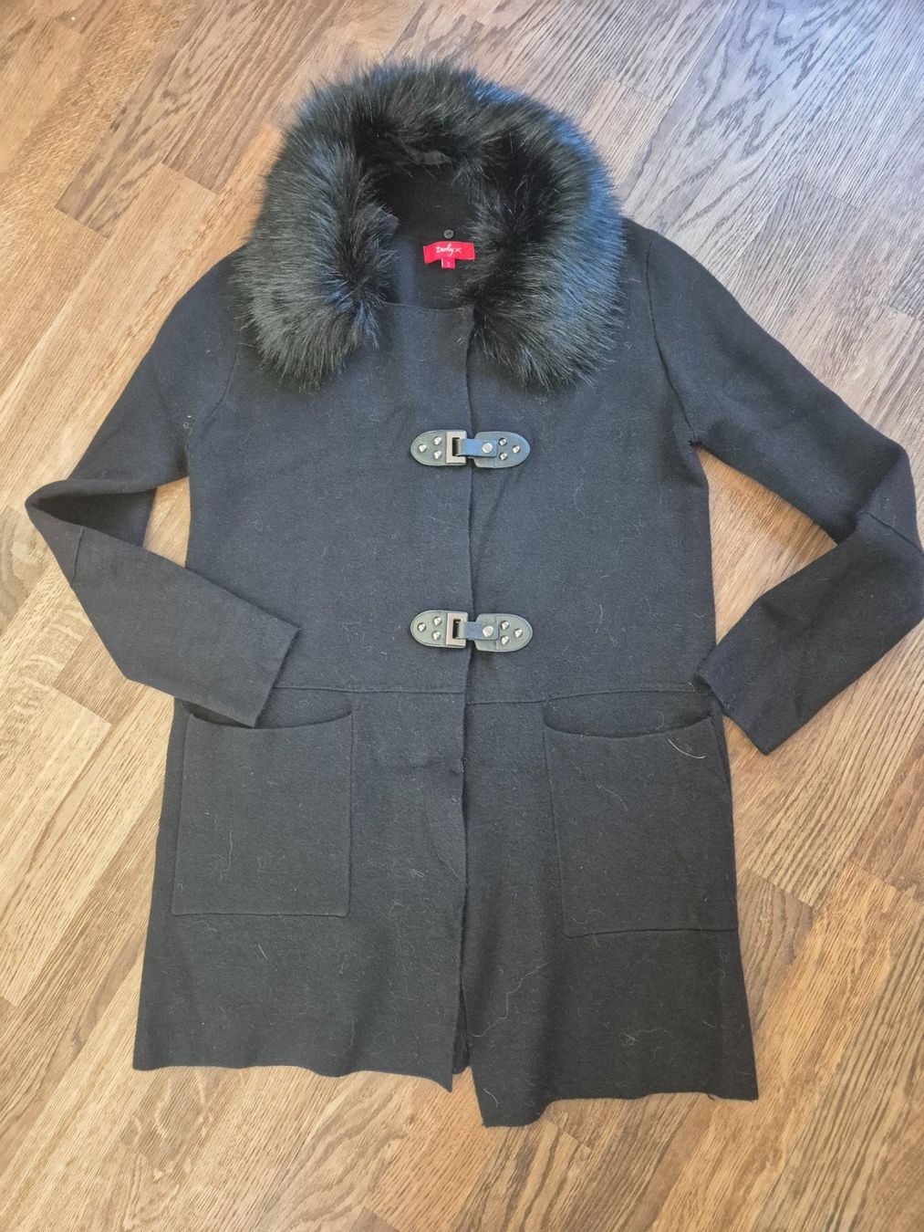 Derhy Cappotti: Black cardigan Derhy size S – Usato da Zürich venduto da monadiederich