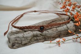 fluctus - Makramee Choker-Halskette - Personalisierbar