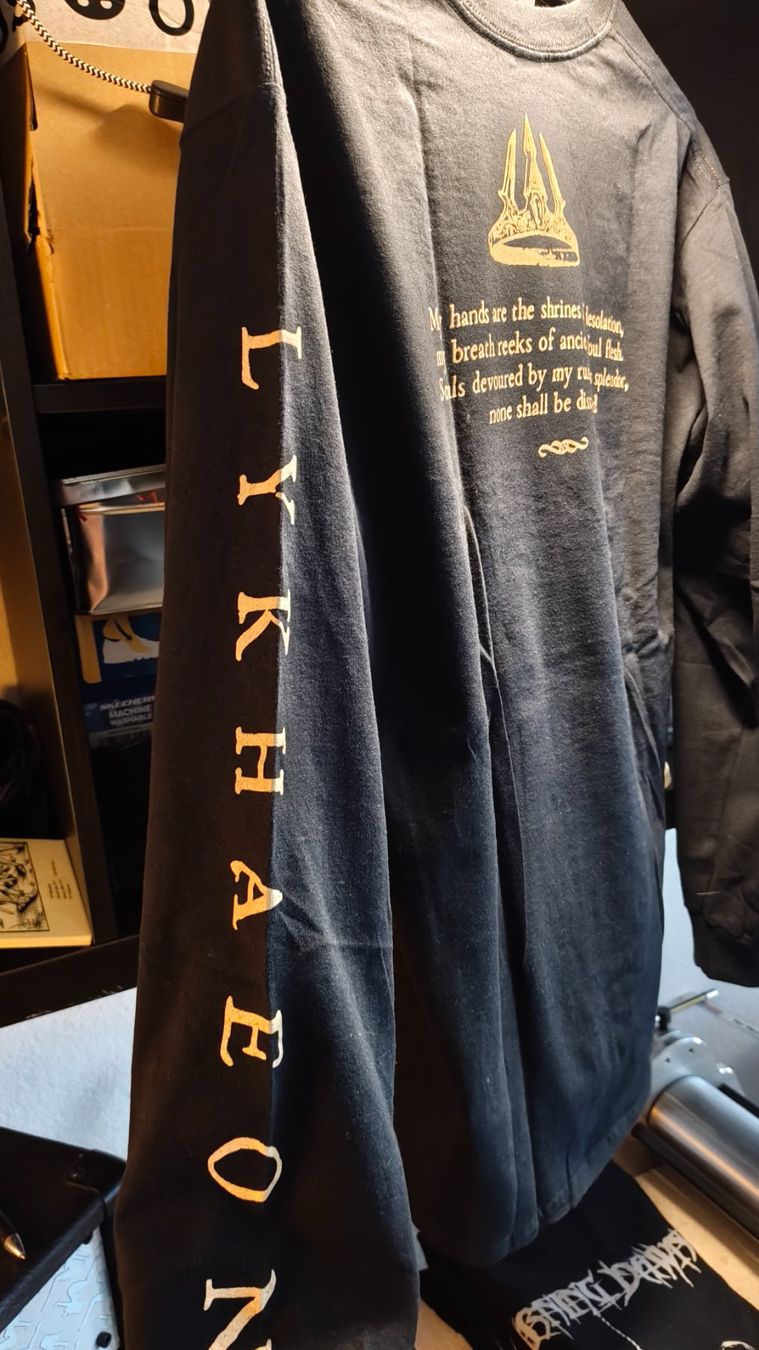 T-shirt: Longsleeve - Lykhaeon metal band – Usato da St-Aubin-Sauges venduto da Cradle_of_Shirt 3