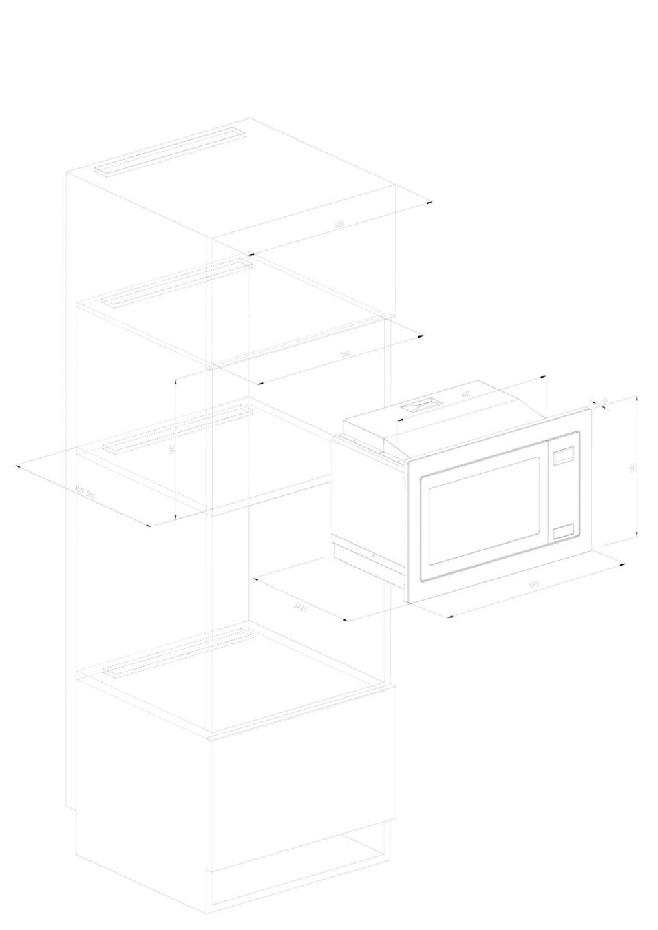 Credenze: 935 - Buffetschrank Küchen Buffet Premium 120cm Grau Eiche – Nuovo e nell'imballaggio originale da Wallenwil venduto da toesstalvertrieb 9