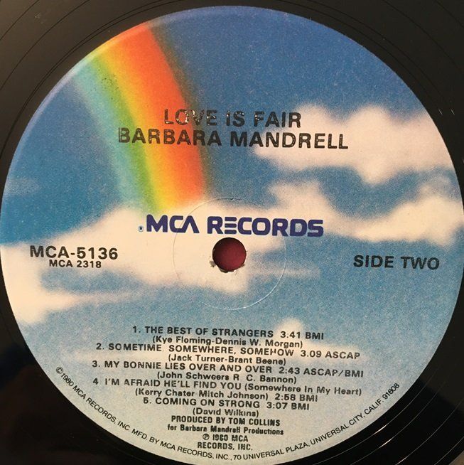 Schallplatten: Barbara Mandrell – Love is fair (LP) – Gebraucht aus Grüningen von azulvinyl 3