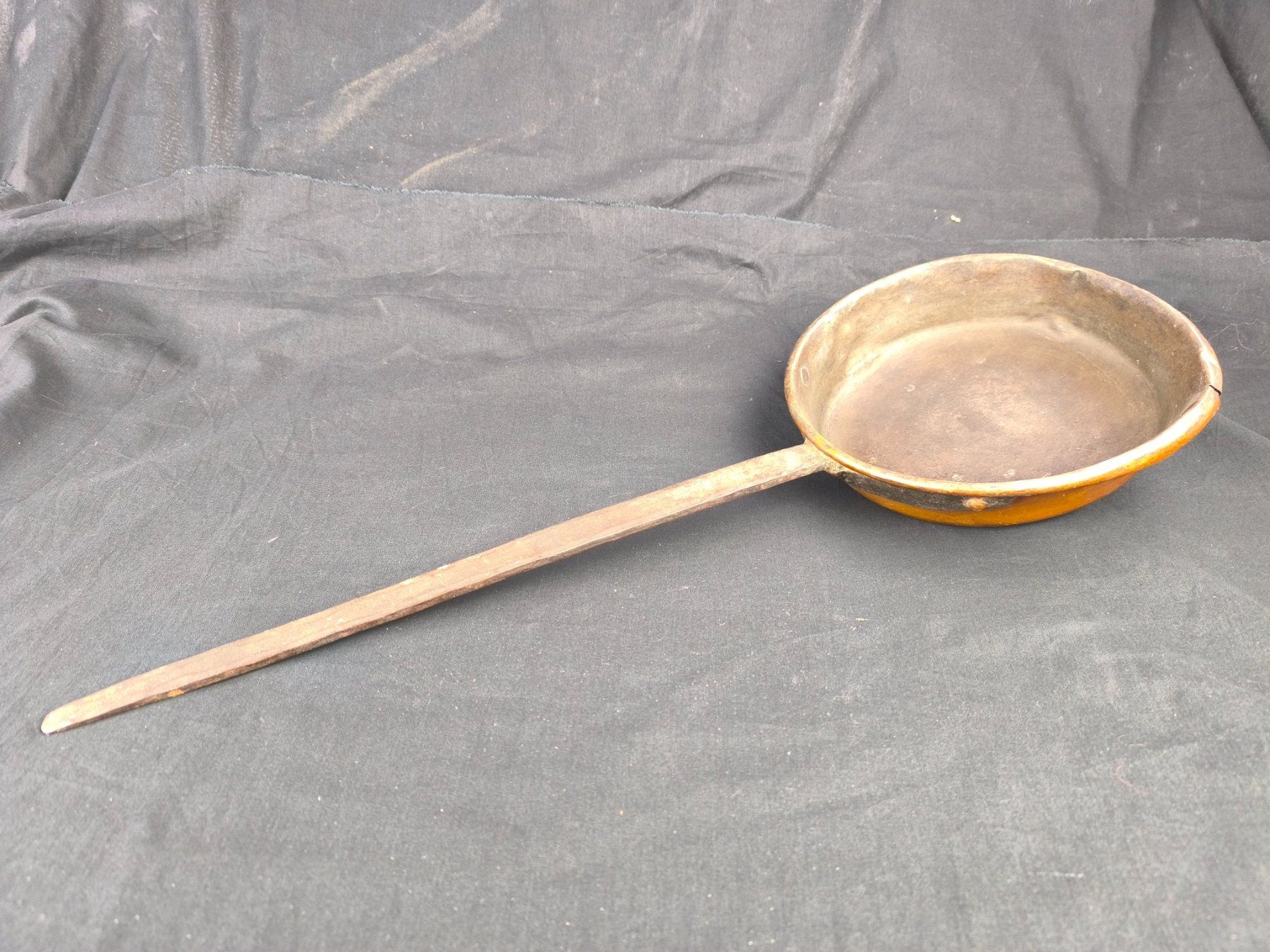 Padelle: Antike Kupferpfanne 24 cm – Usato da Rüti ZH venduto da Restwert_Rueti_ZH