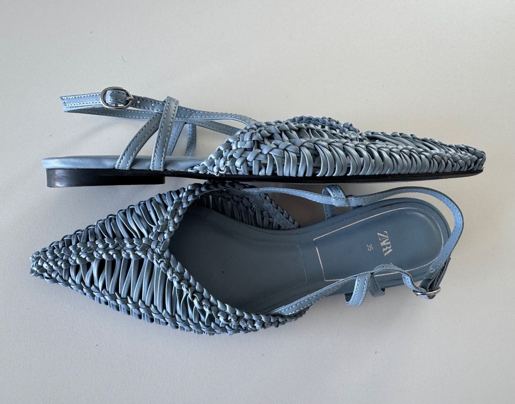Zara Scarpe da donna: Slingback Zara bleu clair taille 35 – Usato da Founex venduto da syy97 2