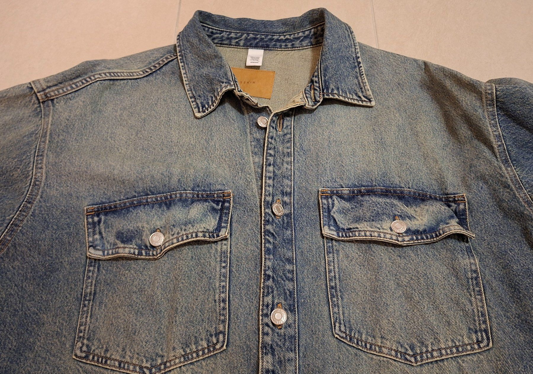 Giacche: Jeansjacke Oversize XXL, klassisch Denim – Usato da Schönenberg TG venduto da breiti12 9