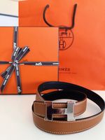 Hermes Mini Constance Silver 70cm reversible