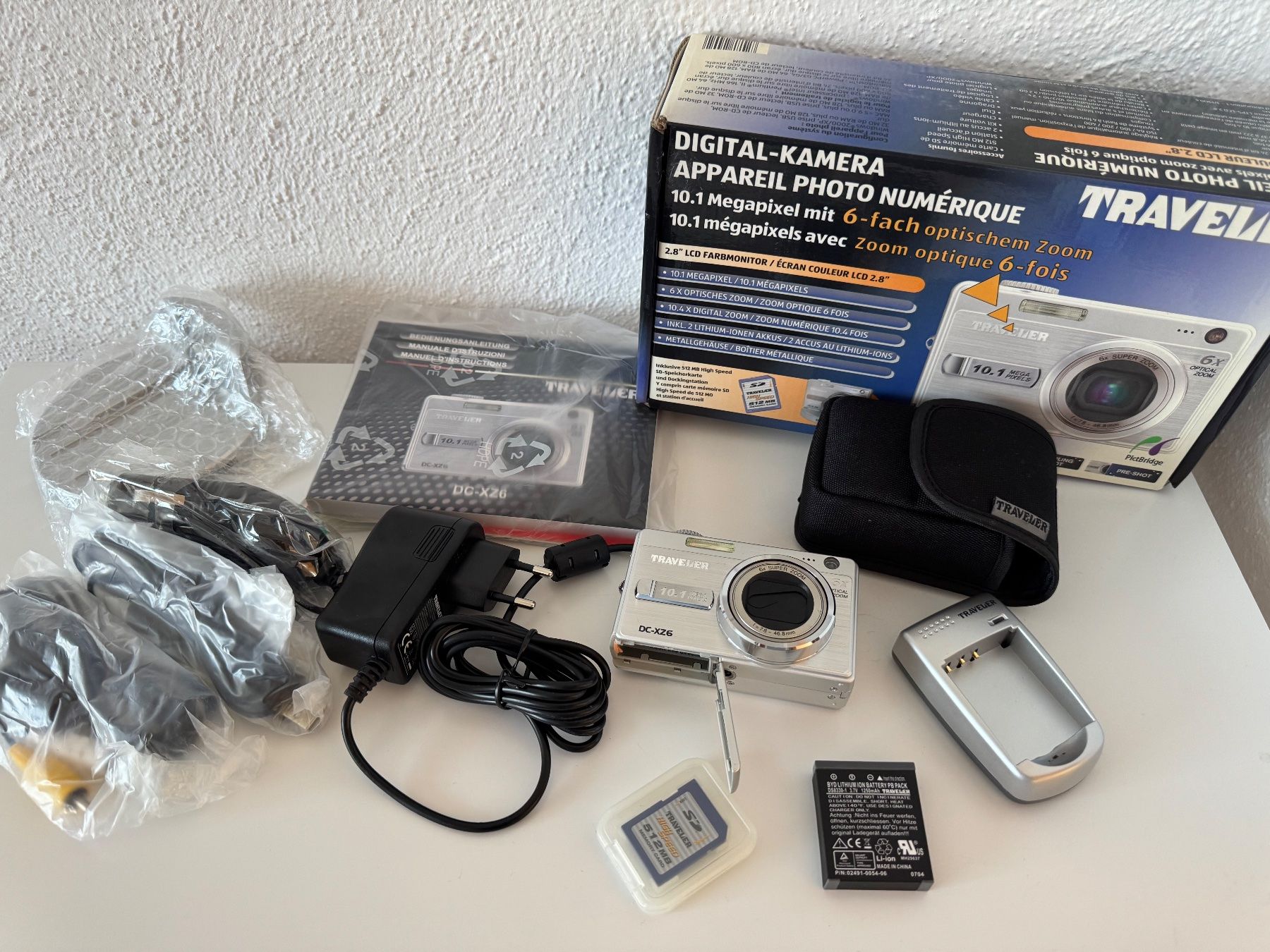 Kamera: Traveler DC-XZ6 Digitalkamera – Neu und originalverpackt aus Frauenfeld von difi67 1