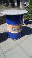 Stehtisch Fass Gulf mit Granitplatte guter Zustand