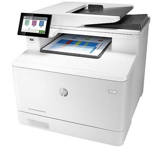 Stampanti: HP Color LaserJet Enterprise M480f MFP – Usato da Winterthur venduto da Beclay 1