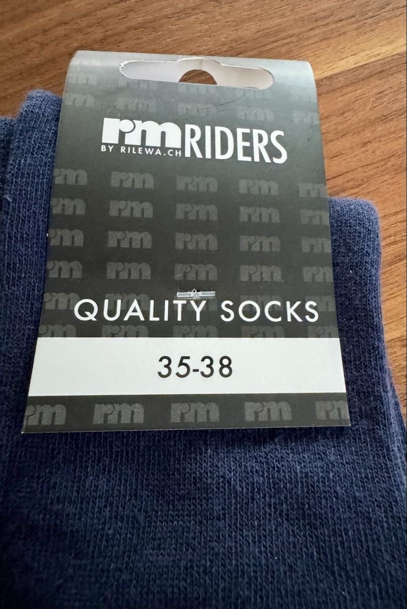 Calze: RM Riders Socken, Grösse 35-38 – Nuovo e nell'imballaggio originale da Balgach venduto da Pumuckl03
