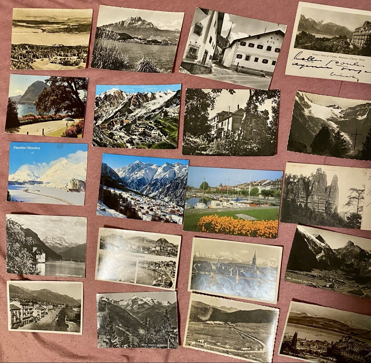 Ansichtskarten: Ca 200 Ansichtskarten vorallem Schweiz – Gebraucht aus Kerns von Nia12 6