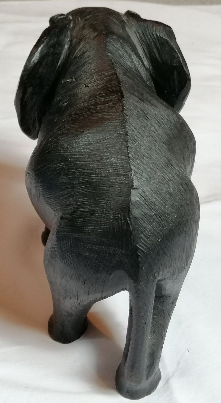 Tutte le decorazioni: Elefant schwarz -  ca. 20 x 9 x 14 cm – Usato da Oberriet SG venduto da Atir47 5