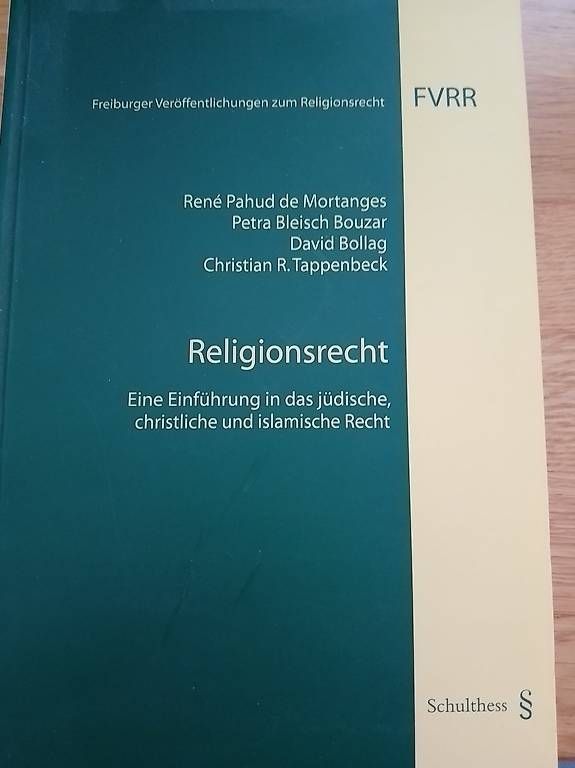 Bücher: Religionsrecht – Gebraucht aus Dänikon ZH von spr_rqw2