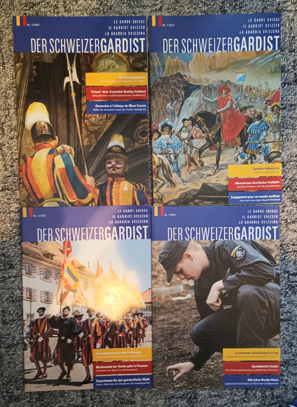 Riviste & Magazine: Schweizer Garde Zeitschriften – Nuovo (secondo la descrizione) da Dietlikon venduto da Raffy12 2