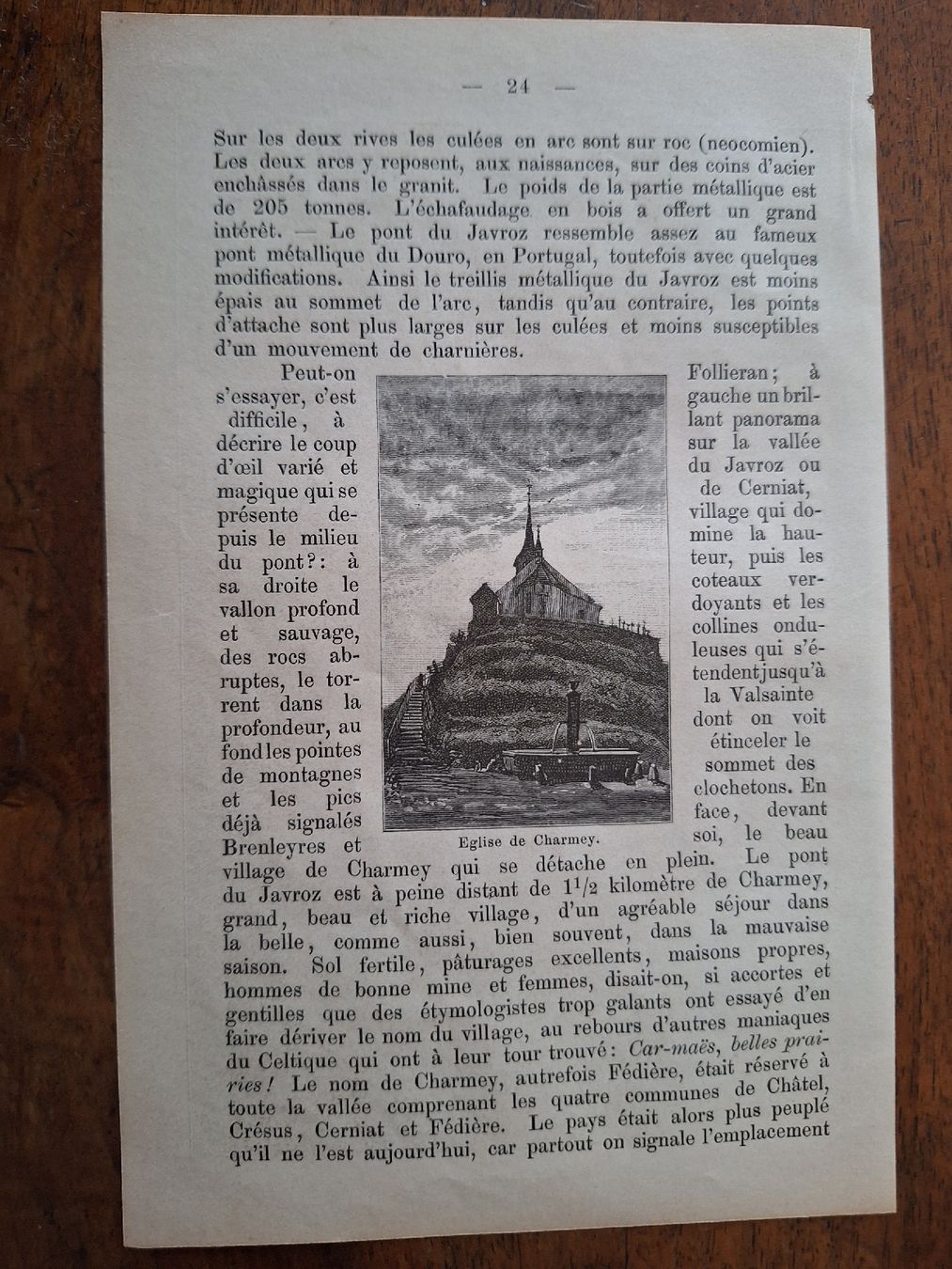 Stiche: PONT DE JAVROZ – Gebraucht aus Bevaix von bohrap 2