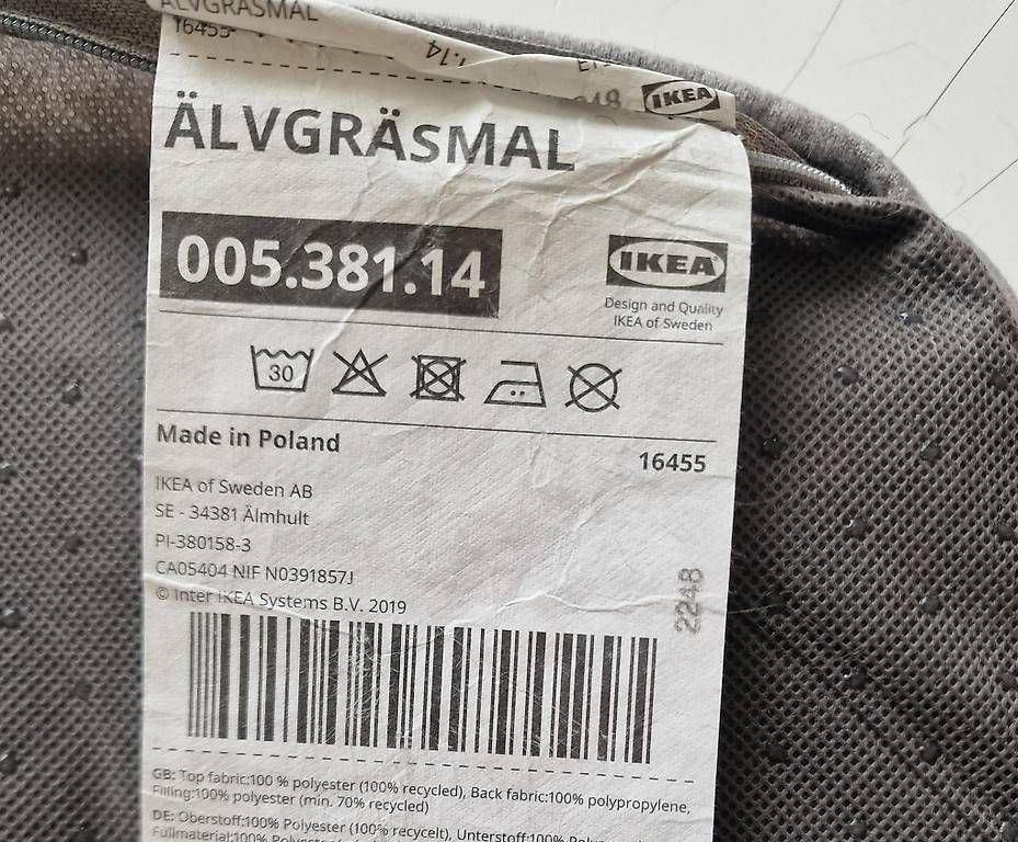 Kissen: 4x ÄLVGRÄSMAL Stuhlkissen grau – Gebraucht aus Dällikon von m.py_92 1