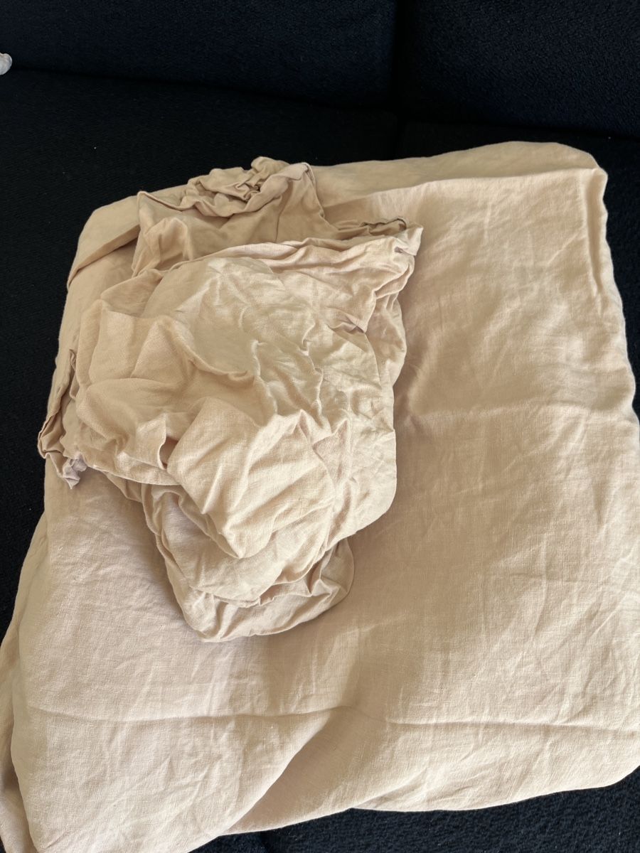 Bettwäsche: Leinen Bettwäsche 200x210cm – Gebraucht aus zürich von schmid1234 4