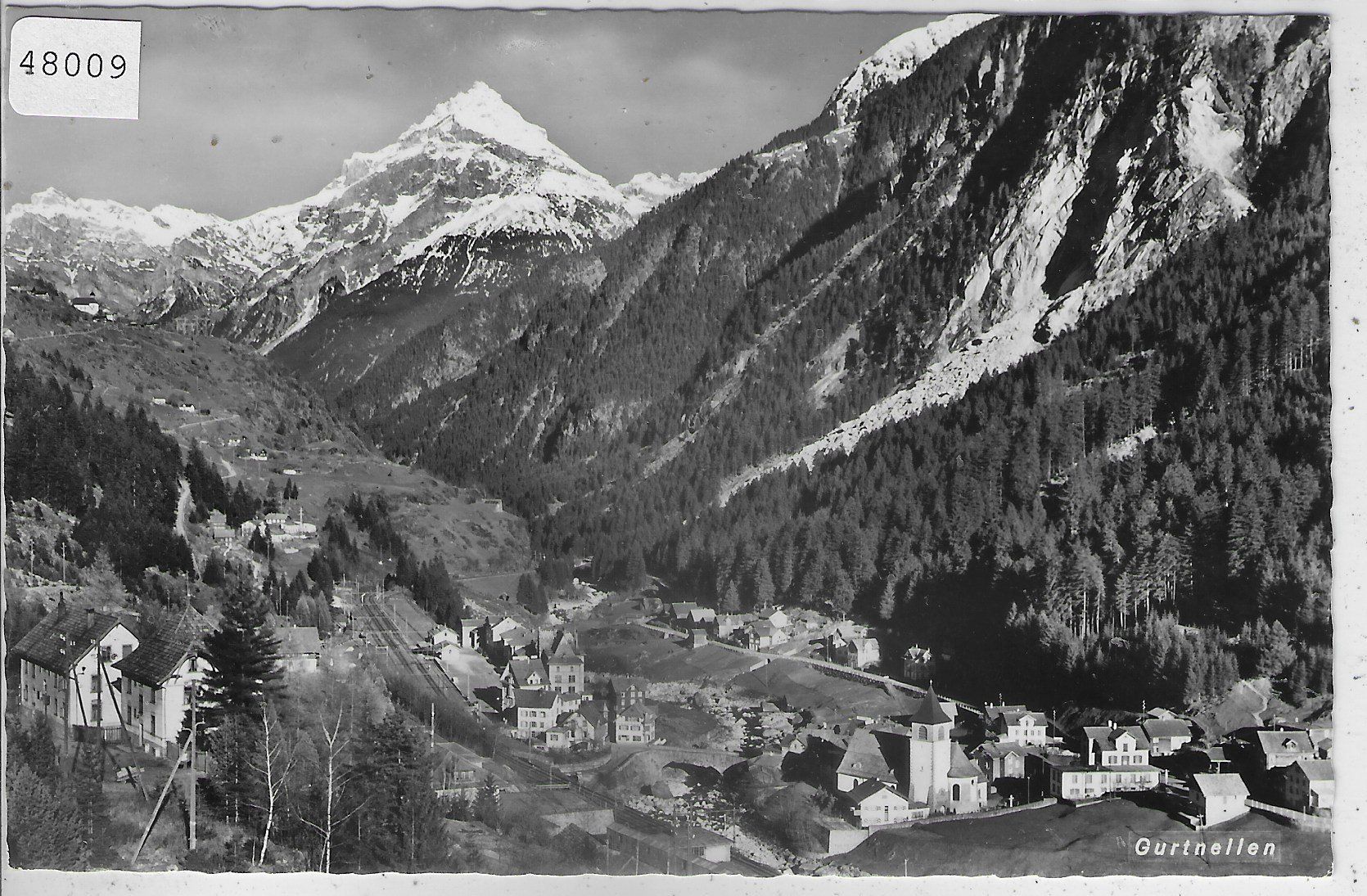 Cartoline postali: Gurtnellen - Generalansicht – Usato da Ettingen venduto da Kartenplanet