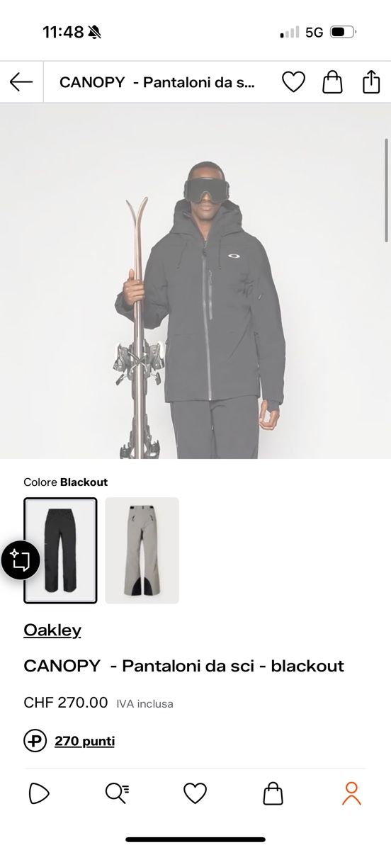 Oakley Hosen: OAKLEY CANOPY SKI PANTS M – Gebraucht aus Giubiasco von Darkemperor 2