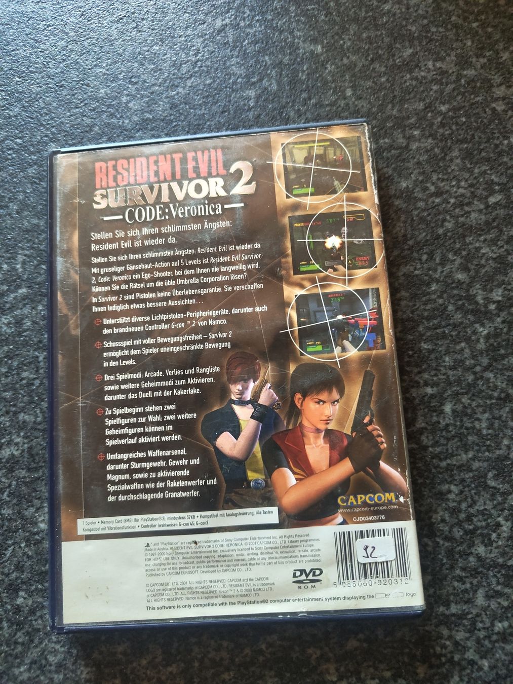 Sony Giochi: Resident Evil Survivor 2 – Usato da Attiswil venduto da JP1291 1