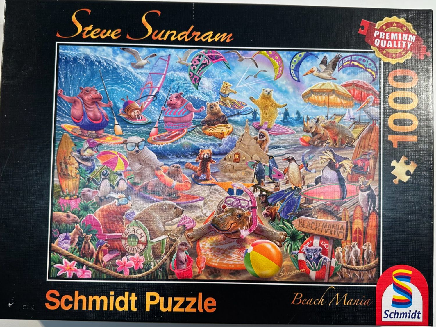 Puzzle: Schmidt Puzzle Beach Mania. 1000Teile – Usato da Dürnten venduto da RaschaKatz