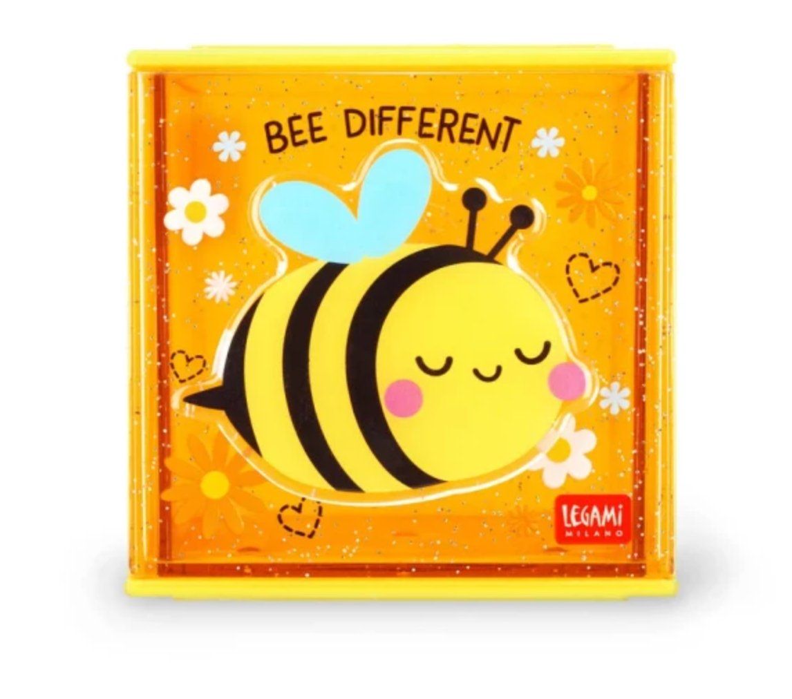 Legami Penna & Evidenziatori: NEW LEGAMI - BOÎTE EMPILABLE DE BUREAU - ABEILLE – Nuovo e nell'imballaggio originale da Châtelaine venduto da suisseshopping 3