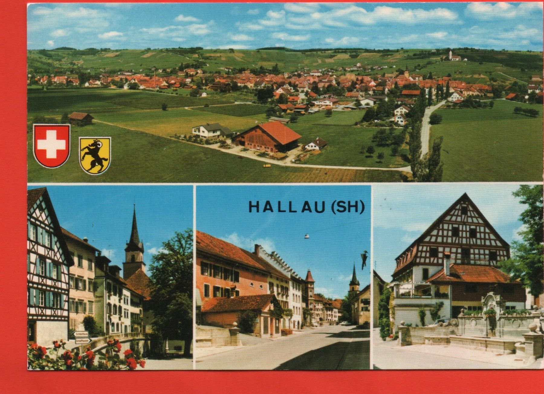Cartes postales: HALLAU SH – D'occasion à Jona par philajona