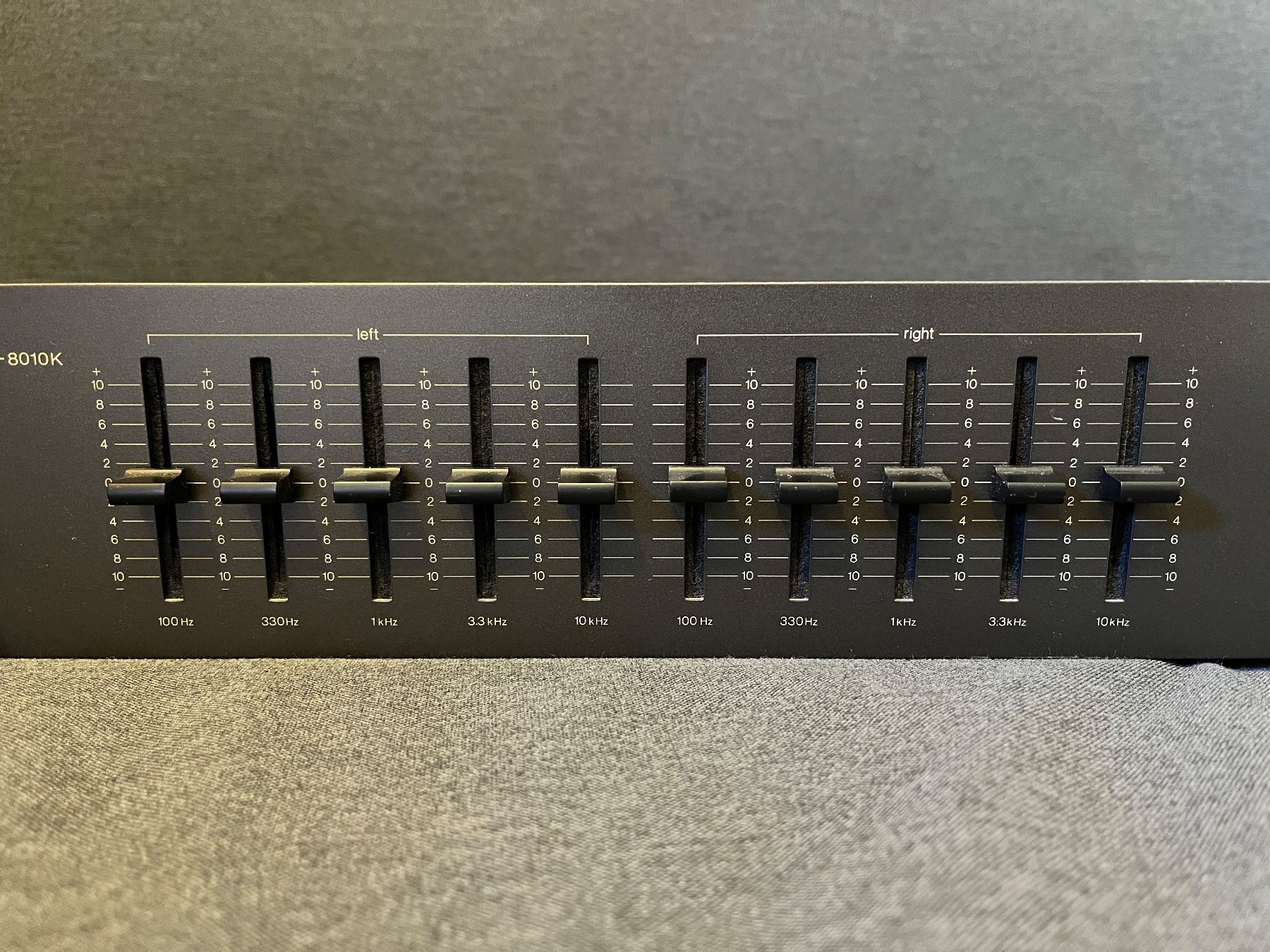 Technics Equalizer: Technics Stereo Equalizer SH-8010K – Defekt aus Combremont-le-Petit von tim_57gl 2