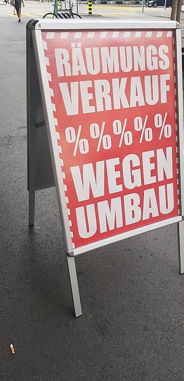 Equipement de magasin & Foires: 2x Kunden Stopper A1 – D'occasion à Zürich par iriada