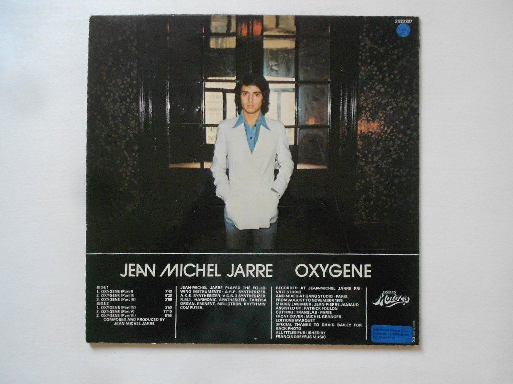 Dischi in vinile: JEAN MICHEL JARRE  -  OXYGENE – Usato da Bex venduto da Giorgiob 1