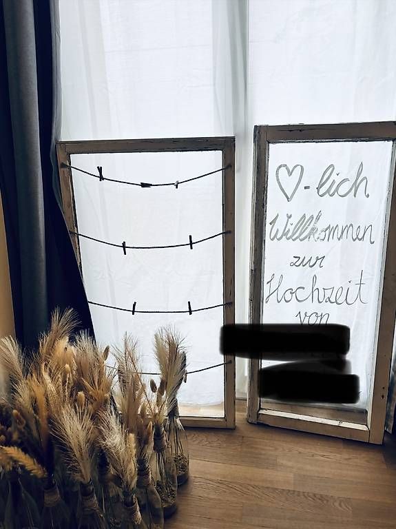 Tutte le decorazioni: 2 Hochzeits-Dekofenster Sitzplan Willkommensschild Boho – Usato da Ennetbaden venduto da nus_jcy9