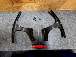 Ferrari Rare CARBONIO Carbon F1 F430 Extended Racing paddles
