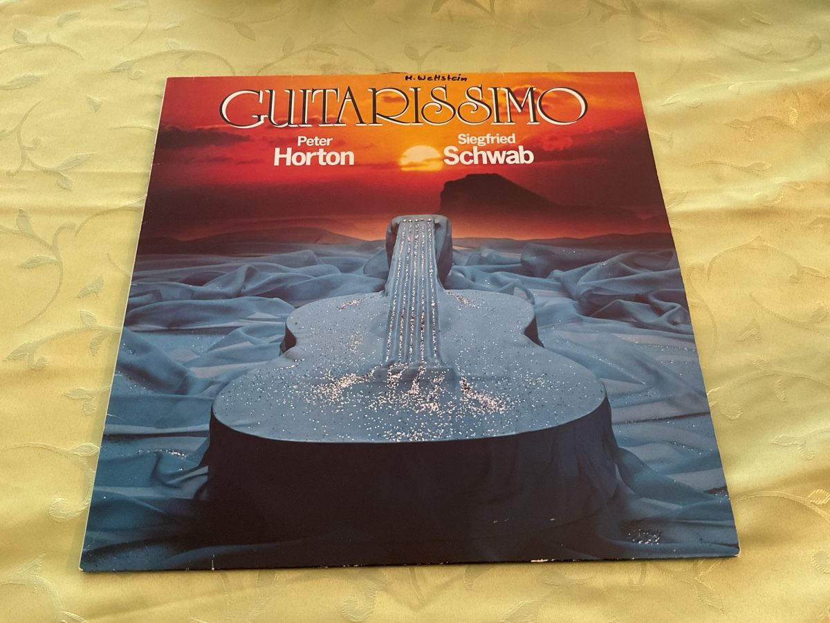 Dischi in vinile: LP Guitarrissimo Peter Horton Siegfried Schwab 1978 – Usato da Steinach venduto da Quarkie