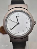 WMC Herrenuhr mit Lederarmband und Datumsanzeige (Neu)