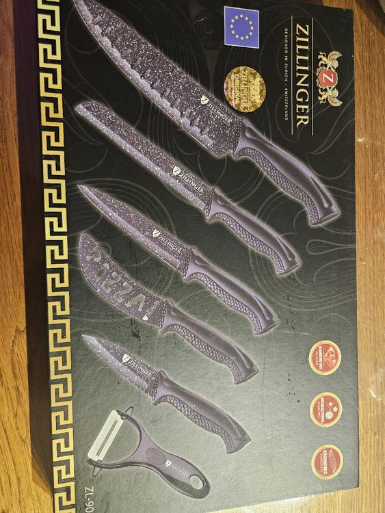 Zillinger Messerset 6-teilig, neuwertig - Top Angebot! (Neu und ...
