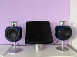 Bang & Olufsen BeoSound 4 + BeoLab 3 Aktivlautsprecher mit S