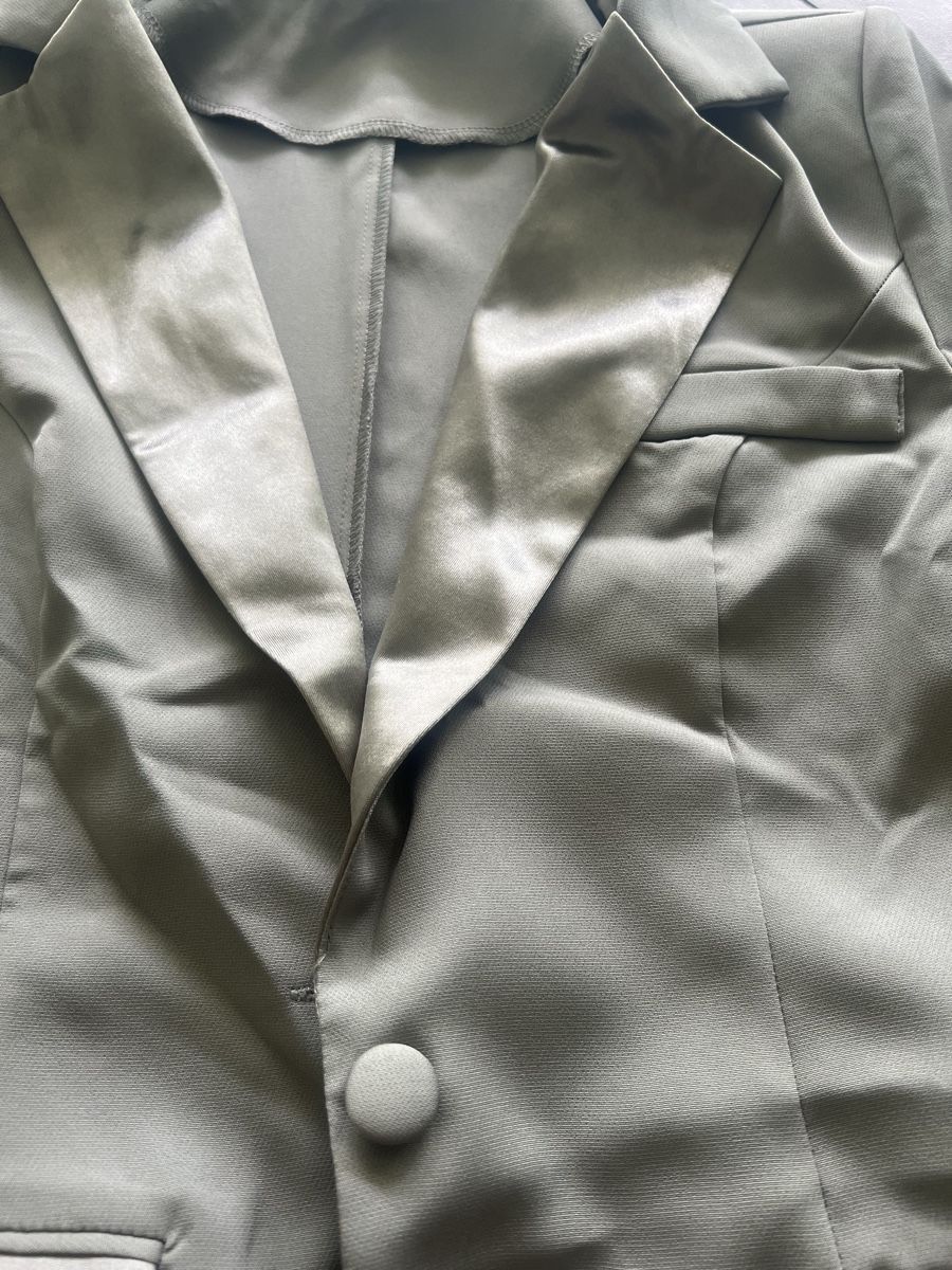 Shein Giacche: Blazer, grau, Grösse XS – Nuovo (secondo la descrizione) da Bilten venduto da and_6hjn