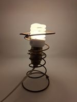 💡 Splendide Lampe Artisanale "Upcycling" – Style Industriel
