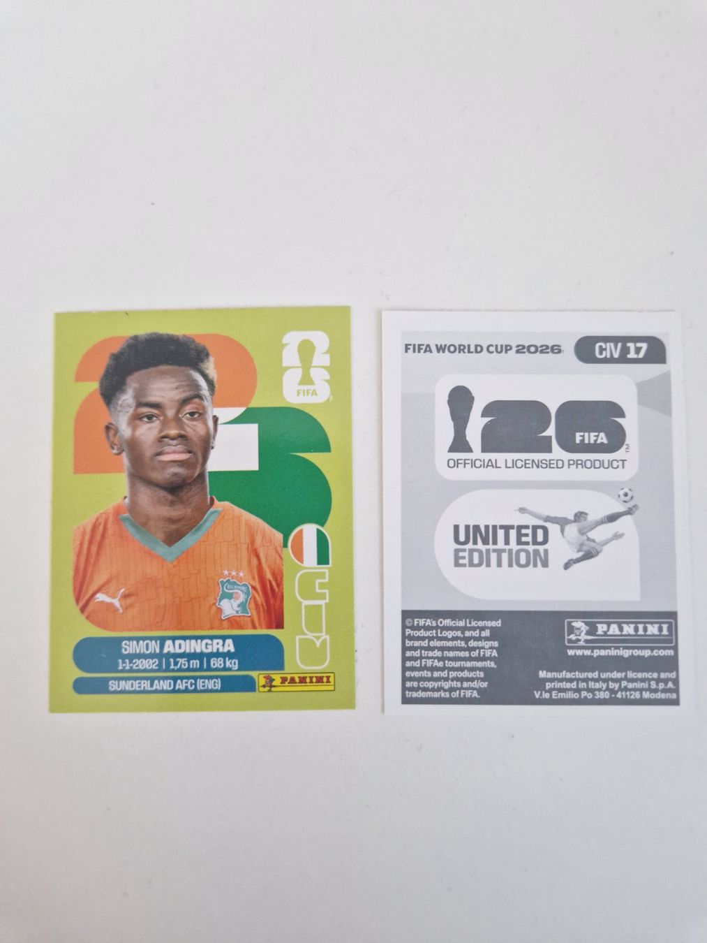 Panini Cartes à collectionner: Panini Sticker CIV17 – Neuf (Voir description) à Stüsslingen par white_angel86