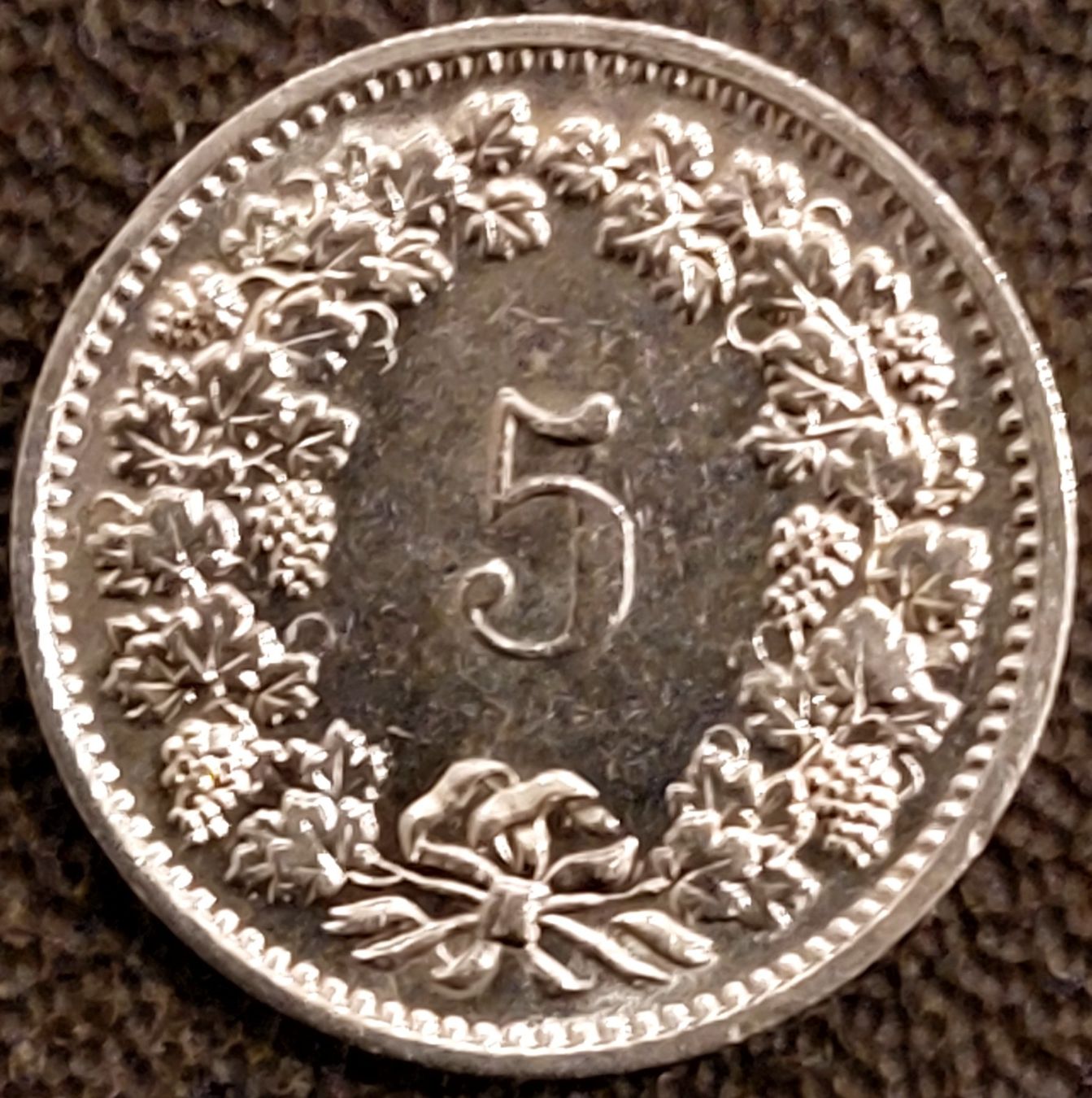 Tutti le monete: 5 Rappen 1963 – Usato da Arch venduto da coinsandmore 1