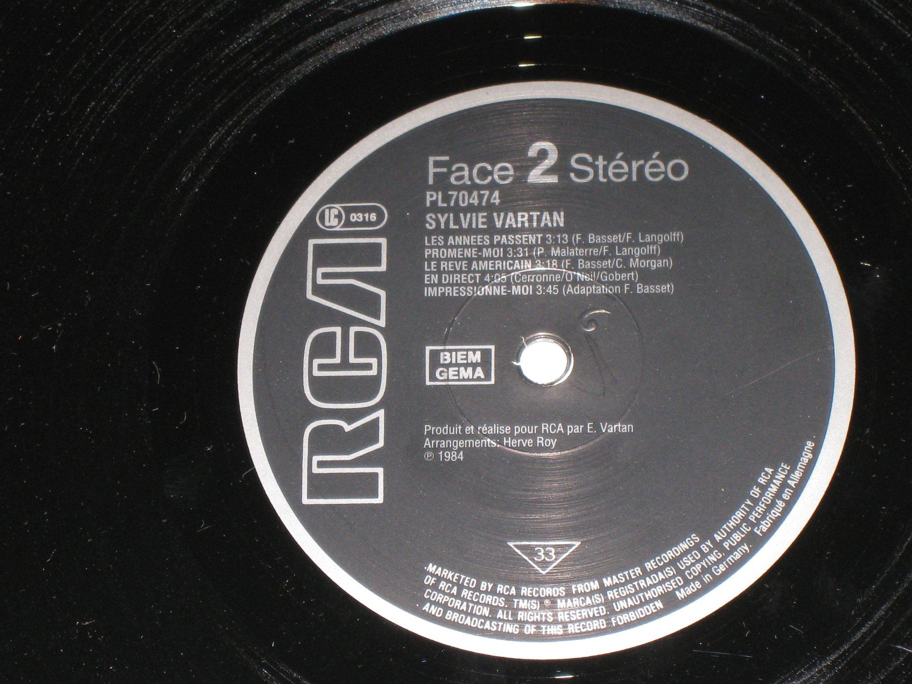 Dischi in vinile: LP - SYLVIE VARTAN – Usato da Steckborn venduto da Quo7 2