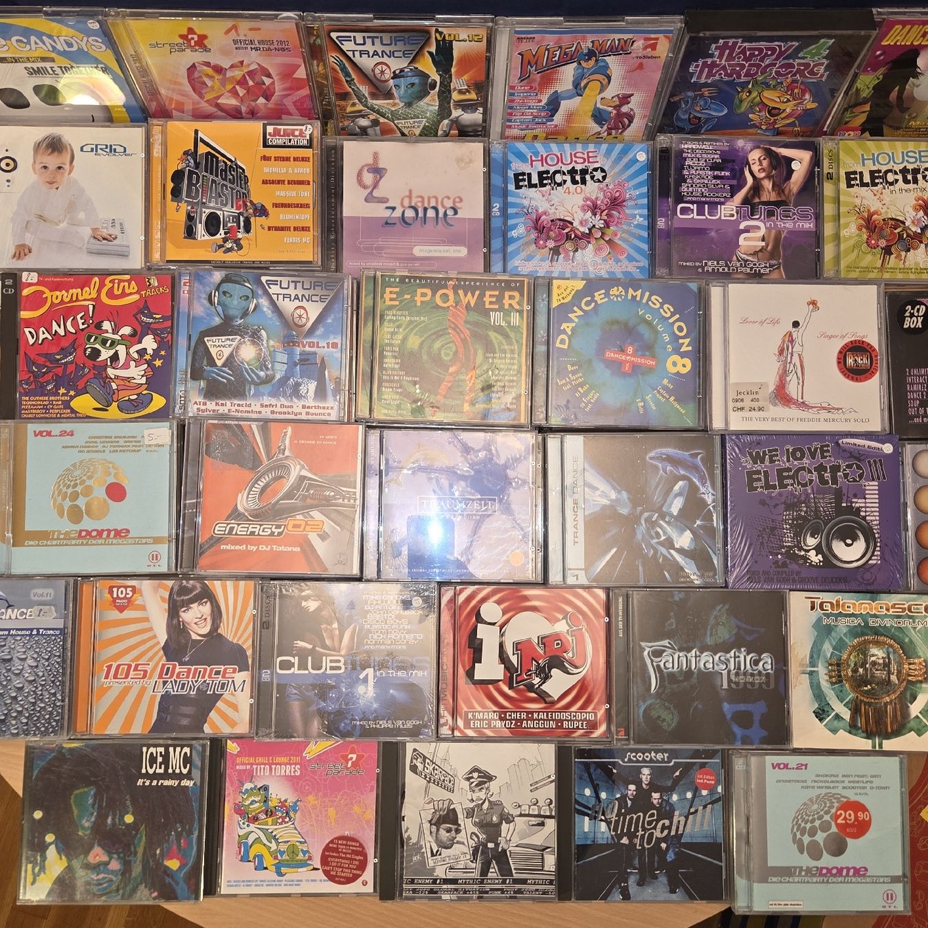 CD:  CD-Sammlung Techno, Trance, House, Dance, Electro - T 166St – Usato da Kriens venduto da gra_fhn7 8