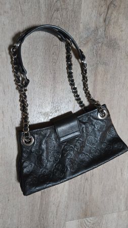 Handtasche Kesselard, Leder, mit Kettenriemen gebraucht
