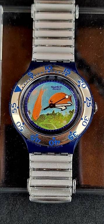 Uhren: Swatch Scuba 200 Decompression SDN112 – Gebraucht aus Bassersdorf von Zwoebschi 1