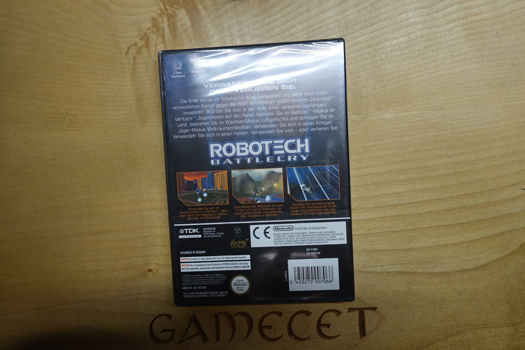 Nintendo Jeux: Robotech: Battlecry – Neuf avec emballage d'origine à Steinach par Gamecet 5