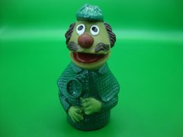 SESAMSTRASSE SHERLOCK HUMBUG LUPE FINGERPUPPE CA.1977 7,5CM