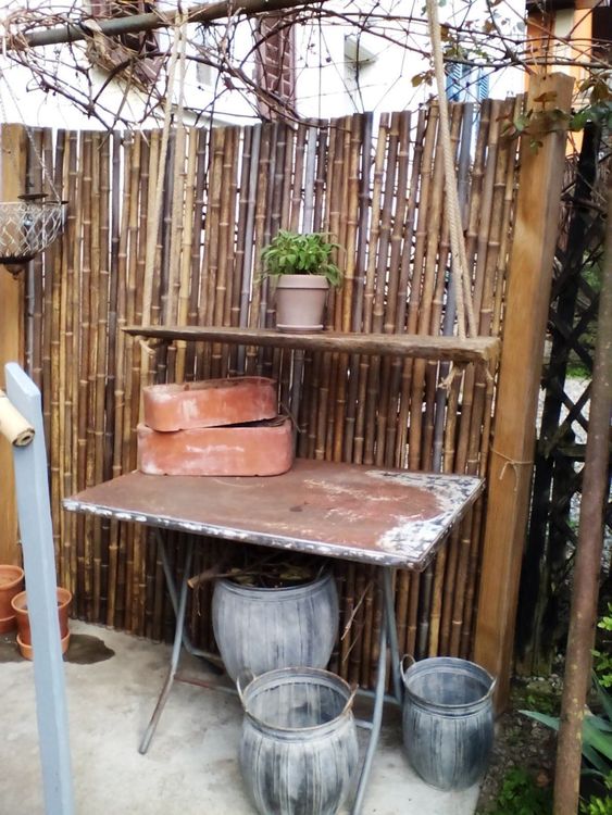 Bambus Sichtschutz Trennwand Garten Kaufen auf Ricardo