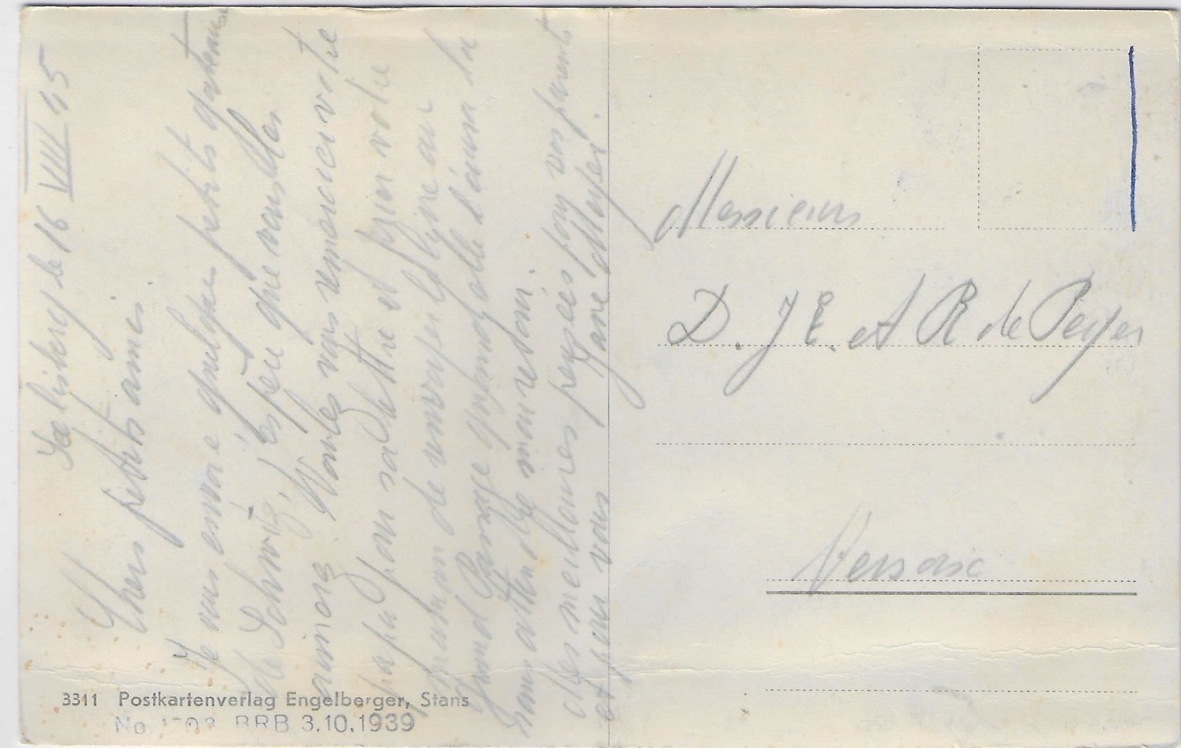 Cartoline postali: Seelisberg - Terrasse Hotel Bellevue – Difettoso da Ettingen venduto da Kartenplanet 1