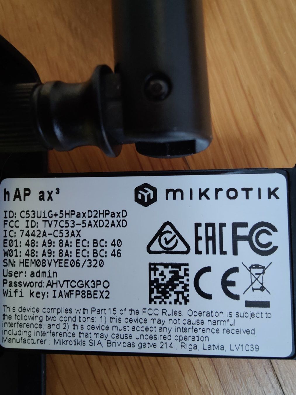Mikrotik Modems & Router: MikroTik hAP ax³ – Gebraucht aus St. Gallen von Swinja-Zajaz-II 2