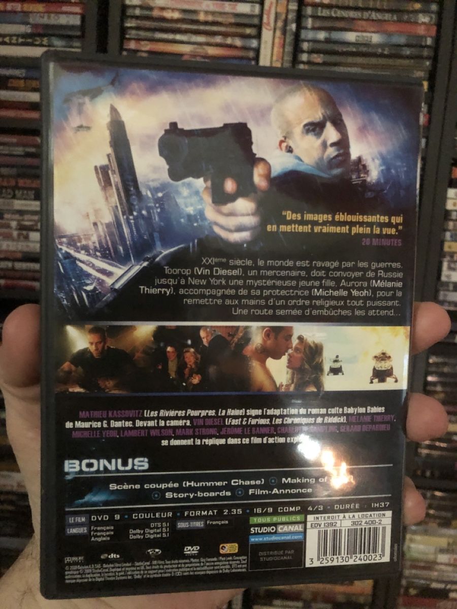 Tutti i DVDs: Babylon A.D. (français) dvd – Usato da Lausanne venduto da fransadpop 1