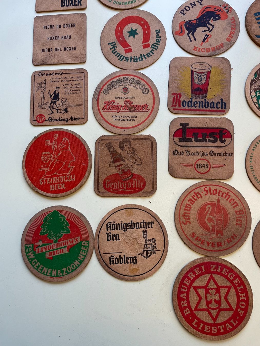 Untersetzer: Bierdeckel selten antik – Gebraucht aus Beinwil (Freiamt) von Zedel1923 3
